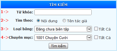 Hướng dẫn tìm kiếm